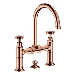 Hansgrohe AXOR Montreux 2-Griff Waschtischarmatur 220mm, 5l/min, Kreuzgriffen, Zugs... HANSGROHE-16510300 4011097879437 (Abb. 1)