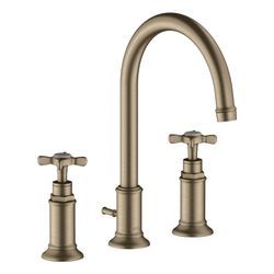 Hansgrohe AXOR Montreux 3-Loch Waschtischarmatur 180mm, 5l/min, Kreuzgriffen, Zugst... HANSGROHE-16513820 4011097515311 (Abb. 1)