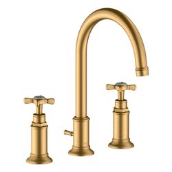Hansgrohe AXOR Montreux 3-Loch Waschtischarmatur 180mm, 5l/min, Kreuzgriffen, Zugst... HANSGROHE-16513950 4011097879581 (Abb. 1)
