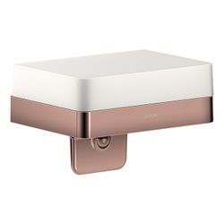 Hansgrohe AXOR Universal Softsquare Lotionspender, Ablage, 180ml, Metall/Glas, Poli... HANSGROHE-42819300 4011097820675 (Abb. 1)