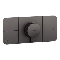 Hansgrohe AXOR One Thermostatmodul Unterputz, 30l/min, für 3 Verbraucher, Brushed B... HANSGROHE-45713340 4011097824147 (Abb. 1)