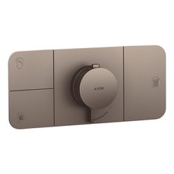 Hansgrohe AXOR One Thermostatmodul Unterputz, 30l/min, für 3 Verbraucher, Brushed N... HANSGROHE-45713820 4011097824185 (Abb. 1)