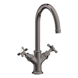 Hansgrohe AXOR Montreux 2-Griff Waschtischarmatur 210mm, 5l/min, Kreuzgriffen, Zugs... HANSGROHE-16502330 4011097879000 (Abb. 1)