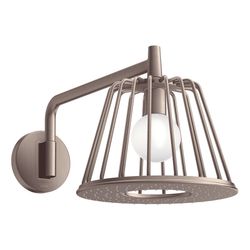 Hansgrohe AXOR LampShower/Nendo LampShower 275mm, 13l/min, 1jet, Brausearm, Brushed... HANSGROHE-26031820 4011097813868 (Abb. 1)