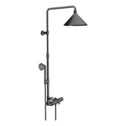 Hansgrohe AXOR Showers/Front Showerpipe, Thermostat, Kopfbrause 240mm, 21l/min, 2je... HANSGROHE-26020340 4011097828756 (Abb. 1)