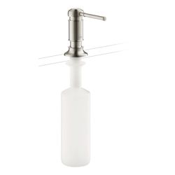 Hansgrohe AXOR Montreux Spülmittel-/ Lotionspender, Ausladung 91mm, 500ml, 2ml Dosi... HANSGROHE-42018800 4059625131657 (Abb. 1)