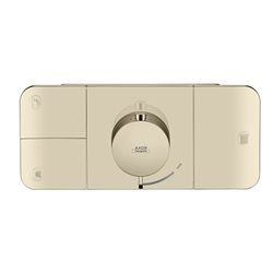 Hansgrohe AXOR One Thermostatmodul Unterputz, 30l/min, für 3 Verbraucher, Brushed N... HANSGROHE-45713820 4011097824185 (Abb. 1)