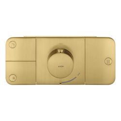 Hansgrohe AXOR One Thermostatmodul Unterputz, 30l/min, für 3 Verbraucher, Brushed G... HANSGROHE-45713250 4011097824178 (Abb. 1)
