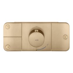 Hansgrohe AXOR One Thermostatmodul Unterputz, 30l/min, für 3 Verbraucher, Brushed B... HANSGROHE-45713140 4011097824154 (Abb. 1)