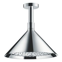 Hansgrohe AXOR Showers/Front Kopfbrause 240mm, 17l/min, 2jet, Deckenanschluss, Chro... HANSGROHE-26022000 4011097726069 (Abb. 1)