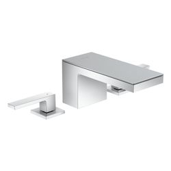 Hansgrohe AXOR MyEdition 3-Loch Waschtischarmatur 70mm, 5l/min, Push-Open Ablaufgar... HANSGROHE-47052000 4059625186138 (Abb. 1)