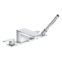 Hansgrohe AXOR MyEdition 4-Loch Wannenrandarmatur, 22l/min, ohne Platte, Chrom... HANSGROHE-47432000 4059625186176 (Abb. 1)