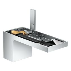 Hansgrohe AXOR MyEdition Einhebel-Waschtischmischer 70mm, 5l/min, Push-Open Ablaufg... HANSGROHE-47012000 4059625186190 (Abb. 1)