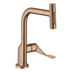 Hansgrohe AXOR Citterio Einhebel-Küchenmischer Select 230mm, 8l/min, 2jet, Ausziehb... HANSGROHE-39863310 4059625321188 (Abb. 1)