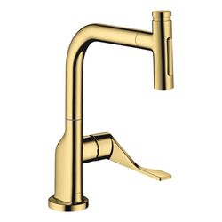 Hansgrohe AXOR Citterio Einhebel-Küchenmischer Select 230mm, 8l/min, 2jet, Ausziehb... HANSGROHE-39863990 4059625315958 (Abb. 1)