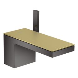 Hansgrohe AXOR MyEdition Platte 200mm, Metall, Brushed Brass, 47903950... HANSGROHE-47903950 4059625212912 (Abb. 1)