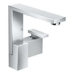 Hansgrohe AXOR Edge Einhebel-Waschtischmischer 190mm, 5l/min, Push-Open Ablaufgarni... HANSGROHE-46021000 4059625149362 (Abb. 1)