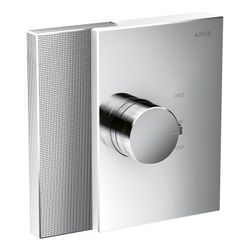 Hansgrohe AXOR Edge Thermostat HighFlow, 59l/min, Unterputz, Diamantschliff, Chrom... HANSGROHE-46741000 4059625189924 (Abb. 1)