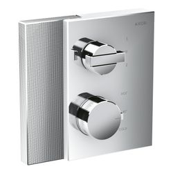 Hansgrohe AXOR Edge Thermostat Unterputz, 29l/min, Ab- und Umstellventil, Diamantsc... HANSGROHE-46761000 4059625149058 (Abb. 1)