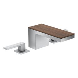 Hansgrohe AXOR MyEdition Platte 200mm, Nussbaum, Amerikanischer Nussbaum, 47906000... HANSGROHE-47906000 4059625189184 (Abb. 1)