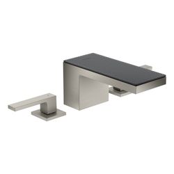 Hansgrohe AXOR MyEdition 3-Loch Waschtischarmatur 70mm, 5l/min, Push-Open Ablaufgar... HANSGROHE-47052800 4059625204139 (Abb. 1)
