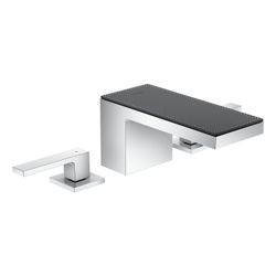Hansgrohe AXOR MyEdition 3-Loch Waschtischarmatur 70mm, 5l/min, Push-Open Ablaufgar... HANSGROHE-47052000 4059625186138 (Abb. 1)