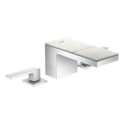 Hansgrohe AXOR MyEdition Platte 200mm, Marmor Lasa Covelano Vena Oro, 47909000... HANSGROHE-47909000 4059625189153 (Abb. 1)