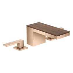 Hansgrohe AXOR MyEdition Platte 200mm, Nussbaum, Amerikanischer Nussbaum, 47906000... HANSGROHE-47906000 4059625189184 (Abb. 1)