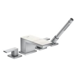 Hansgrohe AXOR MyEdition Platte 200mm, Marmor Lasa Covelano Vena Oro, 47909000... HANSGROHE-47909000 4059625189153 (Abb. 1)