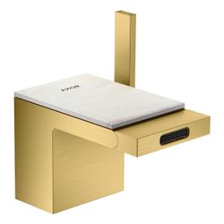 Hansgrohe AXOR MyEdition Platte 117mm, Marmor Lasa Covelano Vena Oro, 47911000... HANSGROHE-47911000 4059625189139 (Abb. 1)