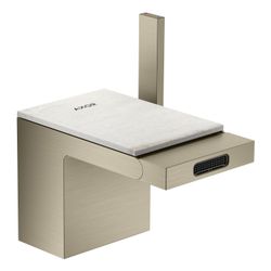 Hansgrohe AXOR MyEdition Platte 117mm, Marmor Lasa Covelano Vena Oro, 47911000... HANSGROHE-47911000 4059625189139 (Abb. 1)