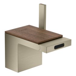 Hansgrohe AXOR MyEdition Platte 117mm, Nussbaum, Amerikanischer Nussbaum, 47908000... HANSGROHE-47908000 4059625189160 (Abb. 1)