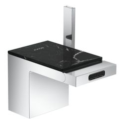 Hansgrohe AXOR MyEdition Platte 117mm, Marmor Nero Marquina, 47915000... HANSGROHE-47915000 4059625189108 (Abb. 1)