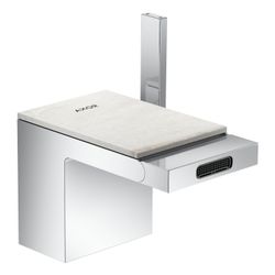 Hansgrohe AXOR MyEdition Platte 117mm, Marmor Lasa Covelano Vena Oro, 47911000... HANSGROHE-47911000 4059625189139 (Abb. 1)
