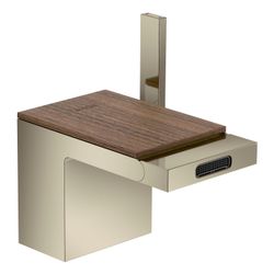 Hansgrohe AXOR MyEdition Platte 117mm, Nussbaum, Amerikanischer Nussbaum, 47908000... HANSGROHE-47908000 4059625189160 (Abb. 1)
