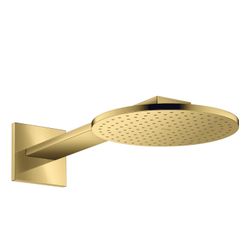 Hansgrohe AXOR ShowerSolutions Kopfbrause 250mm, 19,1l/min, 2jet, Brausearm, Polish... HANSGROHE-35296990 4059625239728 (Abb. 1)