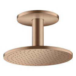 Hansgrohe AXOR ShowerSolutions Kopfbrause 250mm, 19l/min, 1jet, Deckenanschluss, Br... HANSGROHE-35286310 4059625239926 (Abb. 1)