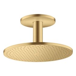 Hansgrohe AXOR ShowerSolutions Kopfbrause 300mm, 18l/min, 2jet, Deckenanschluss, Br... HANSGROHE-35304250 4059625240984 (Abb. 1)