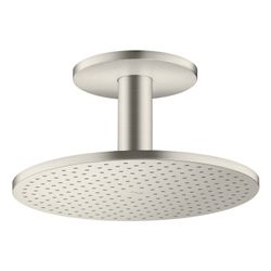 Hansgrohe AXOR ShowerSolutions Kopfbrause 300mm, 18l/min, 2jet, Deckenanschluss, Ed... HANSGROHE-35304800 4059625241011 (Abb. 1)