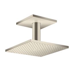 Hansgrohe AXOR ShowerSolutions Kopfbrause, 18l/min, 250x250mm, 2jet, Deckenanschlus... HANSGROHE-35312820 4059625240670 (Abb. 1)