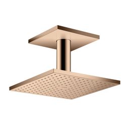 Hansgrohe AXOR ShowerSolutions Kopfbrause, 19l/min, 250x250mm, 1jet, Deckenanschlus... HANSGROHE-35308300 4059625240618 (Abb. 1)