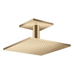 Hansgrohe AXOR ShowerSolutions Kopfbrause, 27l/min, 300x300mm, 2jet, Deckenanschlus... HANSGROHE-35320140 4059625240342 (Abb. 1)