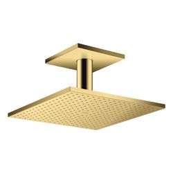 Hansgrohe AXOR ShowerSolutions Kopfbrause, 27l/min, 300x300mm, 2jet, Deckenanschlus... HANSGROHE-35320990 4059625240441 (Abb. 1)