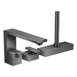Hansgrohe AXOR Edge 3-Loch Einhebel-Wannenrandmischer, 20l/min, Diamantschliff, Pol... HANSGROHE-46431330 4059625265635 (Abb. 1)
