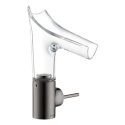 Hansgrohe AXOR Starck V Einhebel-Waschtischmischer 140mm, 4l/min, Glasauslauf, Abla... HANSGROHE-12112330 4011097821542 (Abb. 1)