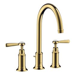 Hansgrohe AXOR Montreux 3-Loch Waschtischarmatur 180mm, 5l/min, Hebelgriff, Zugstan... HANSGROHE-16514990 4011097879826 (Abb. 1)