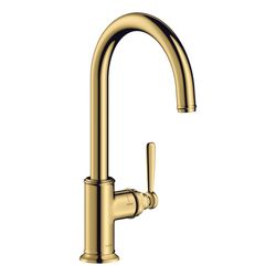 Hansgrohe AXOR Montreux Einhebel-Küchenmischer 260mm, 11l/min, Schwenkauslauf, Poli... HANSGROHE-16580990 4011097883083 (Abb. 1)