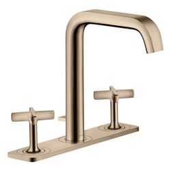 Hansgrohe AXOR Citterio E 3-Loch Waschtischarmatur ComfortZone 170, Platte, Zugstan... HANSGROHE-36116300 4011097819426 (Abb. 1)
