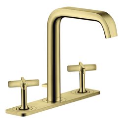 Hansgrohe AXOR Citterio E 3-Loch Waschtischarmatur ComfortZone 170, Platte, Zugstan... HANSGROHE-36116990 4011097819402 (Abb. 1)