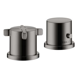 Hansgrohe 2-Loch Thermostat AXOR Citterio E Wannenrandmontage, DN 15, Polished Blac... HANSGROHE-36412330 4011097904771 (Abb. 1)